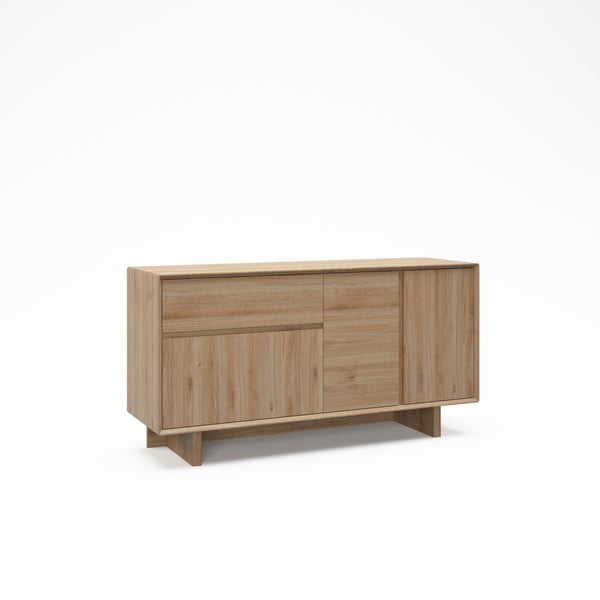 Komoda u dekoru hrasta u prirodnoj boji 146x76x45 cm Carpi – Marckeric-image-4