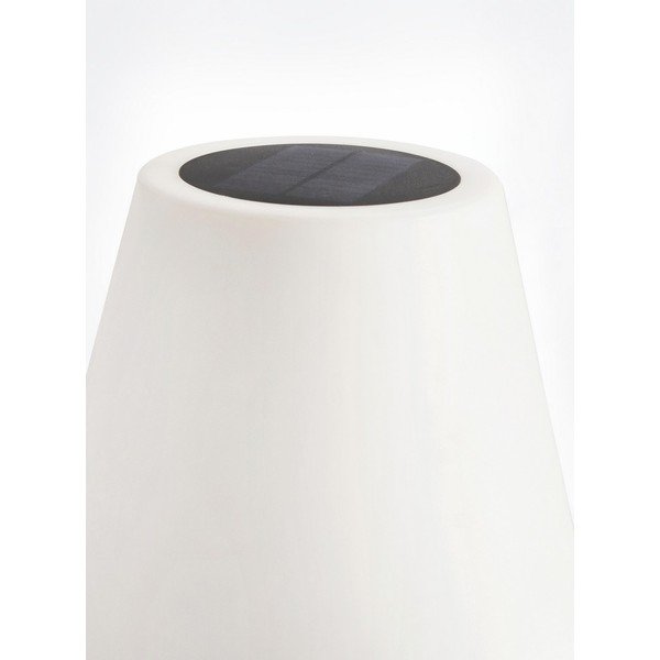 Bijela LED stojeća svjetiljka s daljinskim upravljačem/sa zvučnikom (visina 150 cm) Solar – Bizzotto-image-4