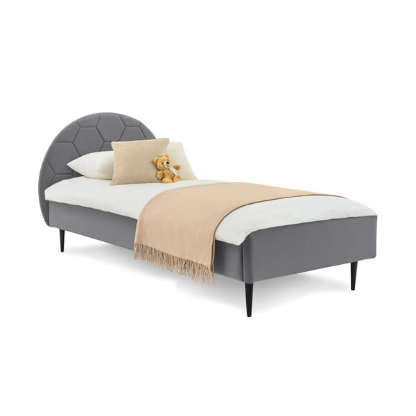Sivi dječji krevet 90x200 cm Mercury – Scandic-image-2