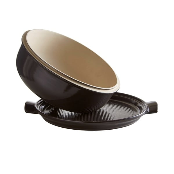 Crna okrugla tepsija Emile Henry, ⌀ 28,5 cm-image-1