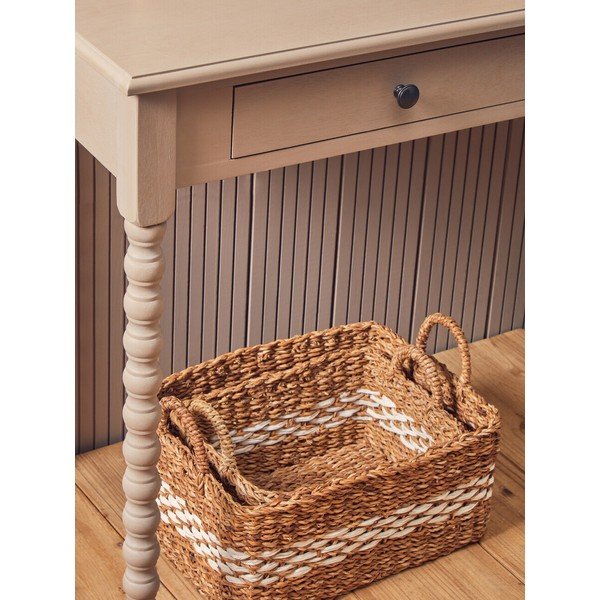 Radni stol od masivnog bora 48x107 cm Heritage – Premier Housewares-image-4