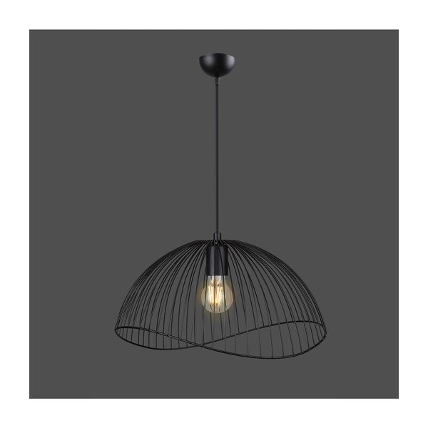 Crna viseća svjetiljka ø 40 cm Way – Squid Lighting-image-2
