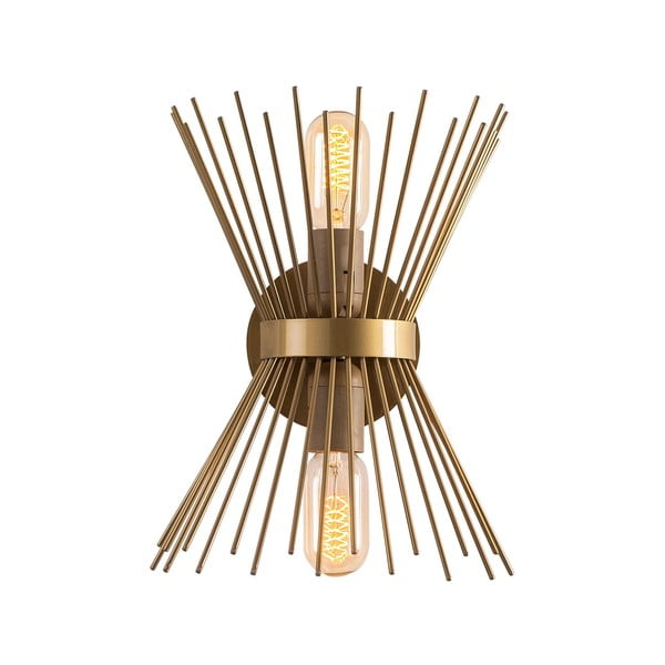 Zidna lampa u zlatnoj boji Kirpi – Opviq lights-image-2
