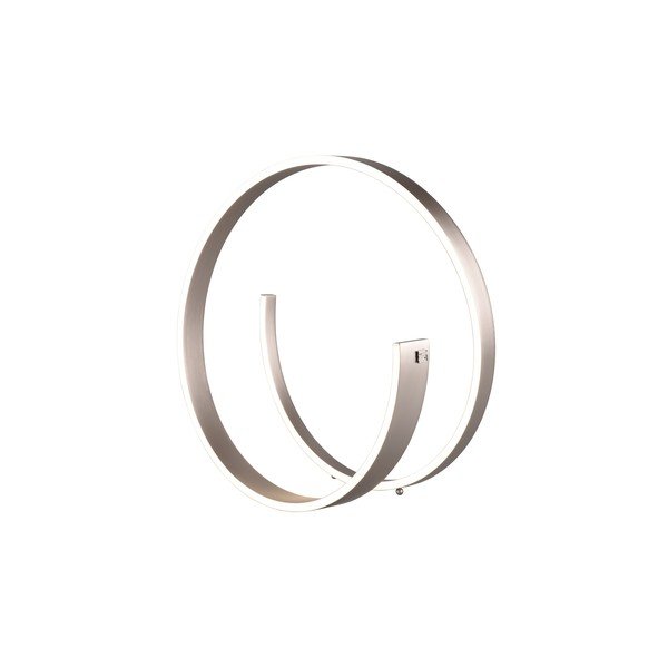 Siva LED stolna lampa s metalnim sjenilom (visina 45 cm) Cinardi – CINQUE-image-2