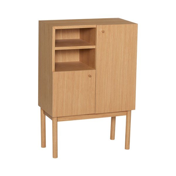 Ormarić u dekoru hrasta u prirodnoj boji 60x90x34 cm Nobby – Hübsch