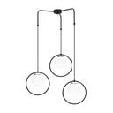 Crna metalna viseća svjetiljka Opviq lights Nazarios