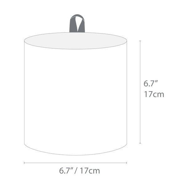 Tekstilna košara ø 17x17 cm Soft Storage – Bigso Box of Sweden-image-2