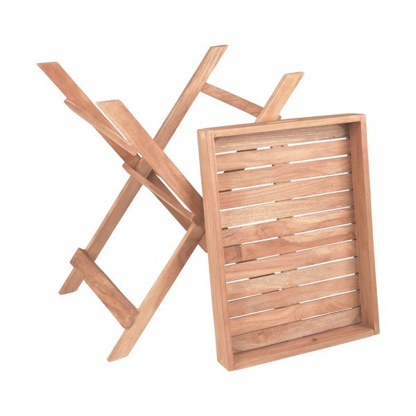 Vrtni stol od masivne tikovine 29x39 cm Bacan – Garden Pleasure-image-2