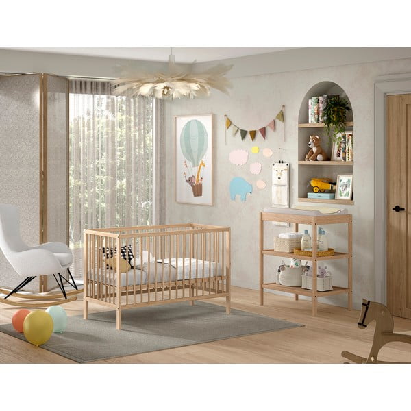 Set dječjeg namještaja 2 kom od masivne bukve Dino – Vipack-image-1