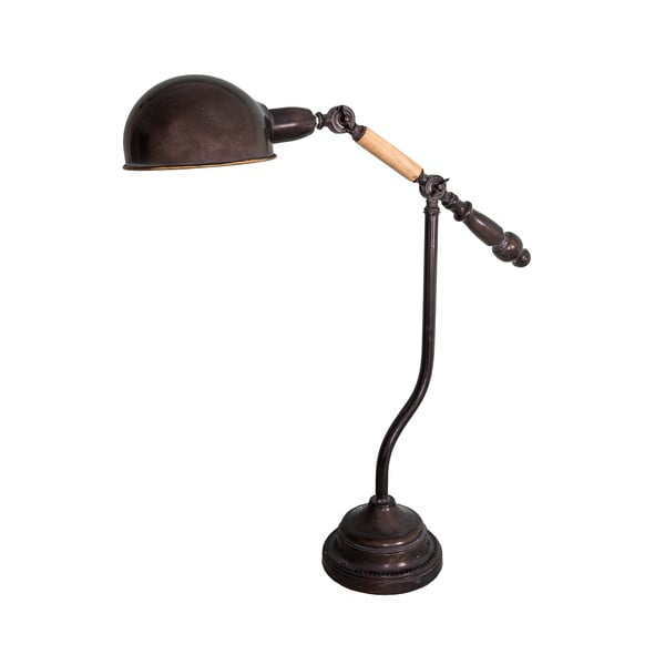 Smeđa stolna lampa (visina 67 cm) – Antic Line