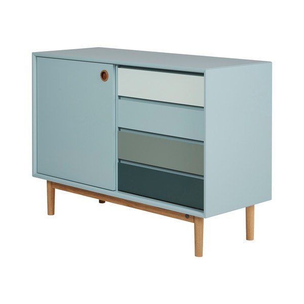 Mentol zelena niska komoda 114x80 cm Color Box – Tom Tailor-image-2