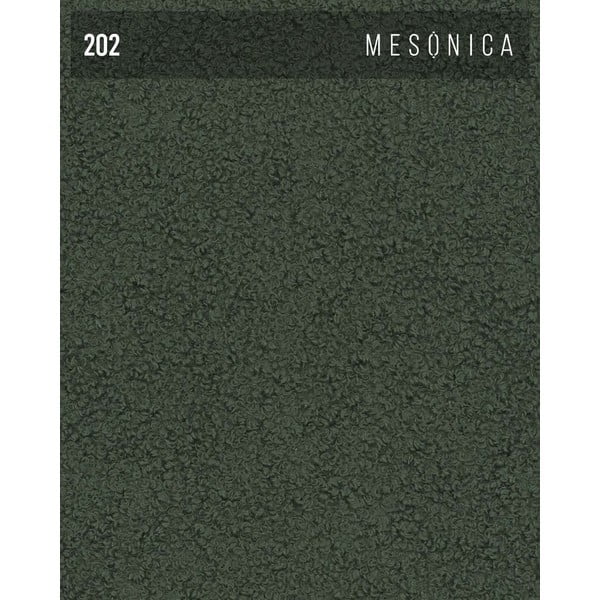 Zeleni tabure od bouclé tkanine Feiro – MESONICA-image-3