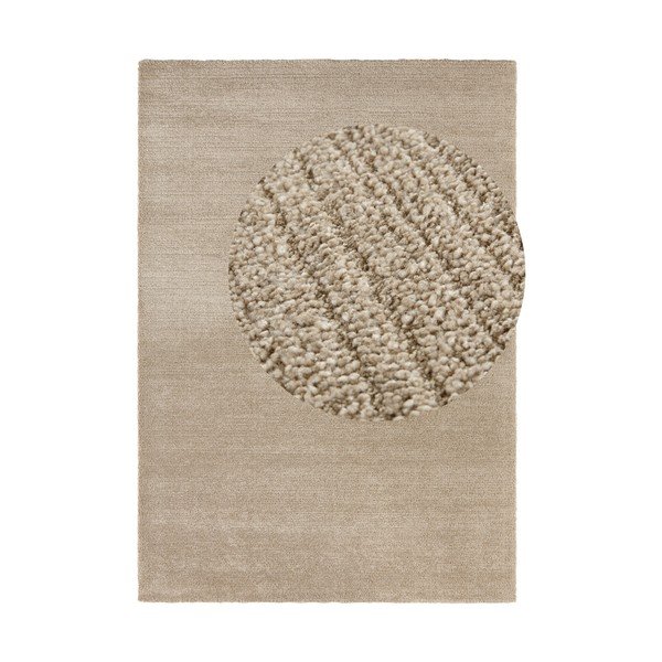 Smeđi-bež tepih Elle Decoration Glow Loos, 200 x 290 cm