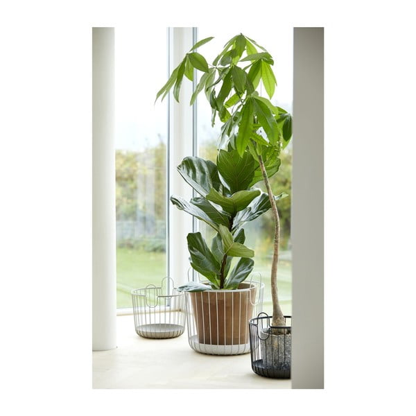 Metalna košara od žice ø 38x18 cm Inu – Zone-image-3