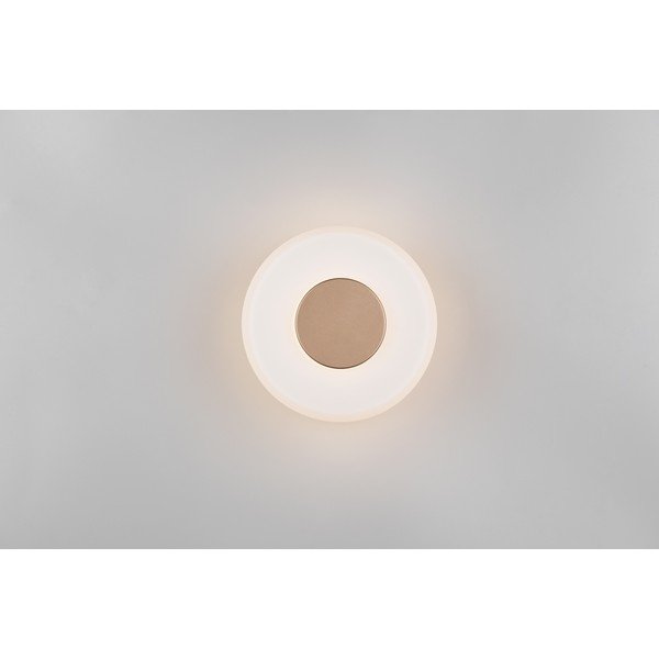 Bež LED zidna lampa s mogućnosti zatamnjivanja ø 22 cm Celeste – Trio-image-3