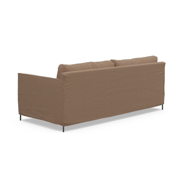 Smeđa sofa 198 cm Petito – Furninova -image-3