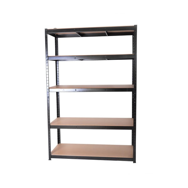 Crni metalni regal za radionicu 120x180 cm – Rojaplast-image-1