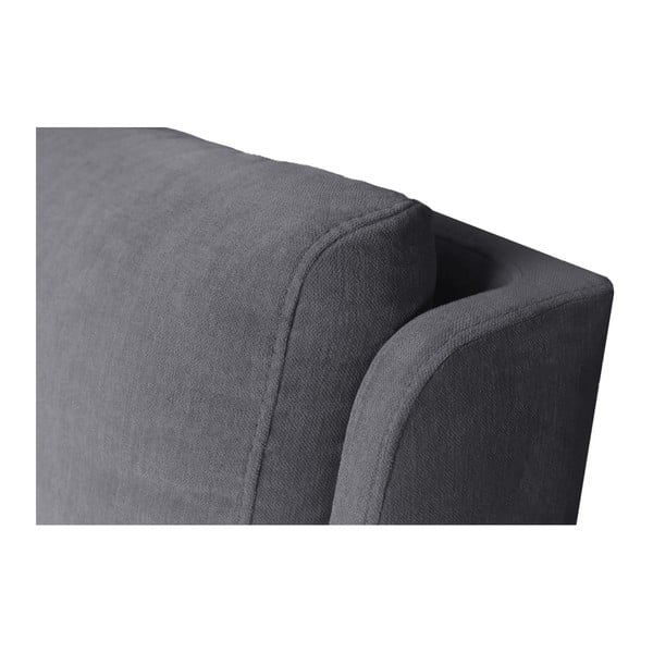 Sivi bračni krevet Mazzini Kreveti Vicky, 160 x 200 cm-image-4