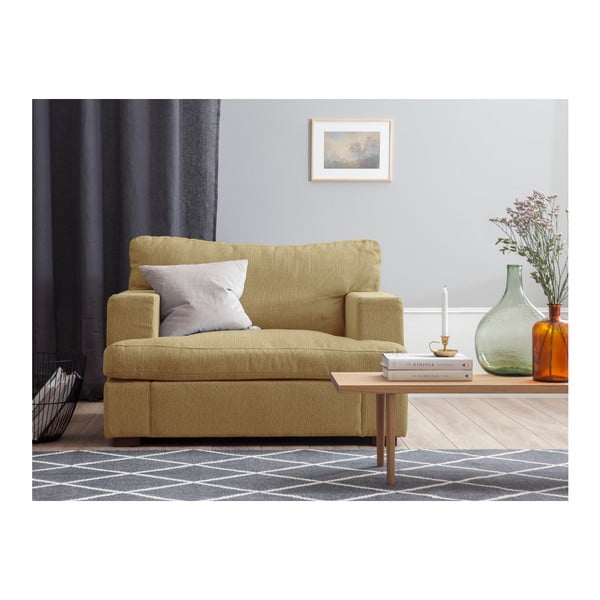 Senf žuta fotelja Windsor & Co Sofas Daphne-image-2