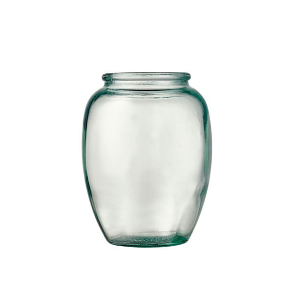 Bitz Kusintha zelena staklena vaza, ø 10 cm