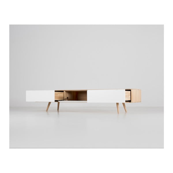 TV komodal od hrastovine Gazzda Ena, 225 x 42 x 45 cm-image-1