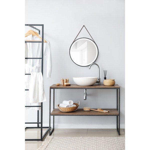 Zidno ogledalo s osvjetljenjem ø 60 cm Fine – Mirrors and More-image-1