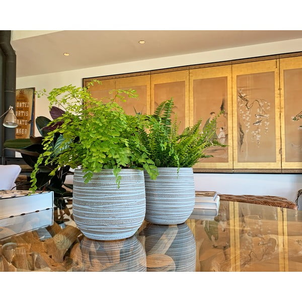 Keramička ručno rađena tegla za cvijeće ø 16 cm Dóris – Artevasi-image-3