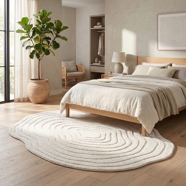 Krem tepih 160x230 cm Pebble – ESTE-image-2