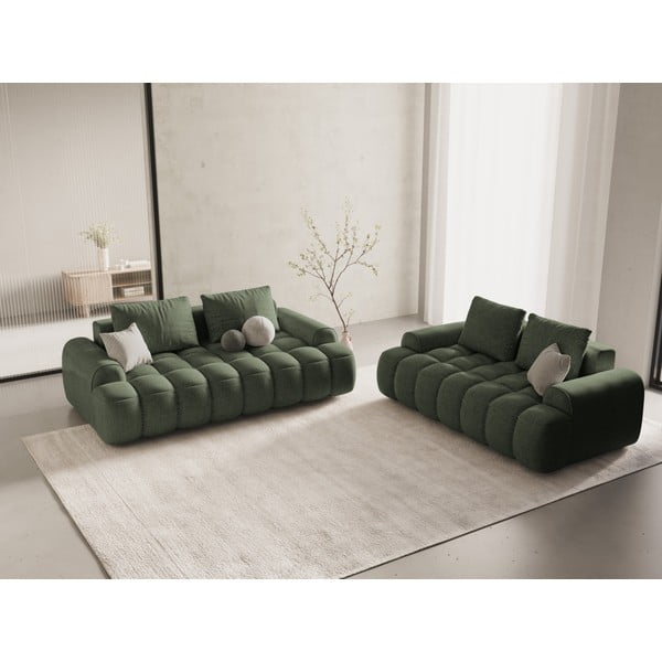 Zelena sofa 175 cm Linz – Cosmopolitan Design-image-1