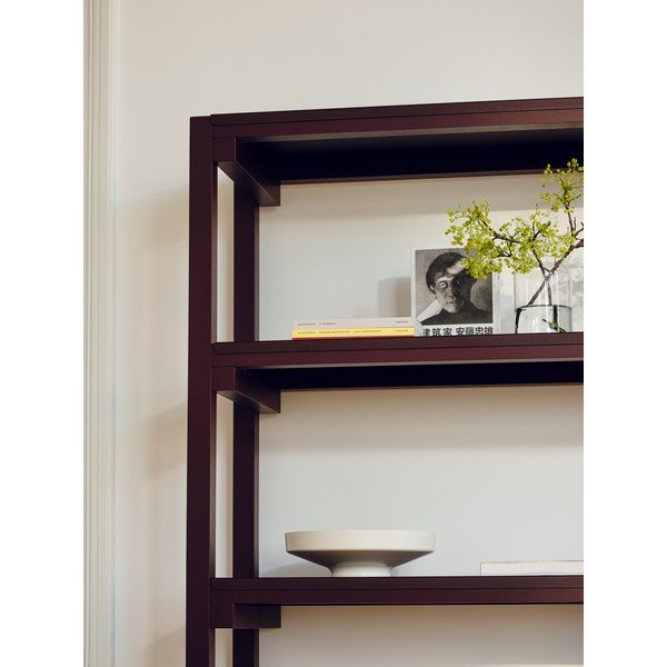Bordo regal od masivne bukve 184x180x37 cm Noru – noo.ma-image-1