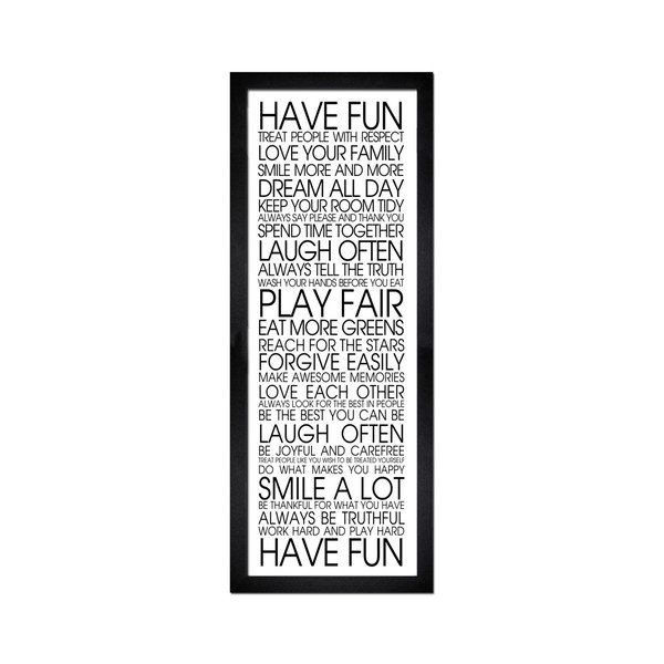 Poster Styler Modernpik Have Fun, 24 x 68 cm