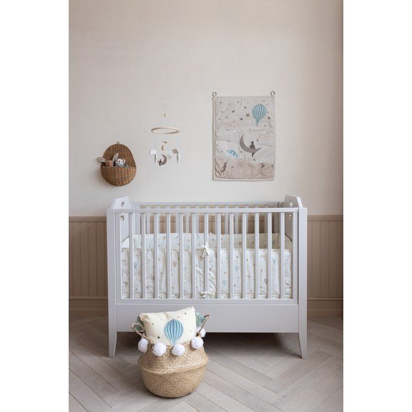 Ograda za dječji krevet od organskog pamuka boje slonovače 365 cm Dreamland – Cam Cam Copenhagen-image-2