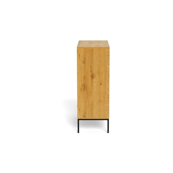 Komoda u dekoru hrasta u prirodnoj boji 80x110x40 cm Palmdale – Actona-image-3