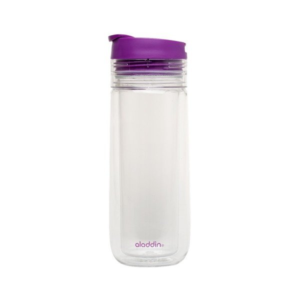 Ljubičasta šalica s infuzerom za čaj Aladdin, 350 ml