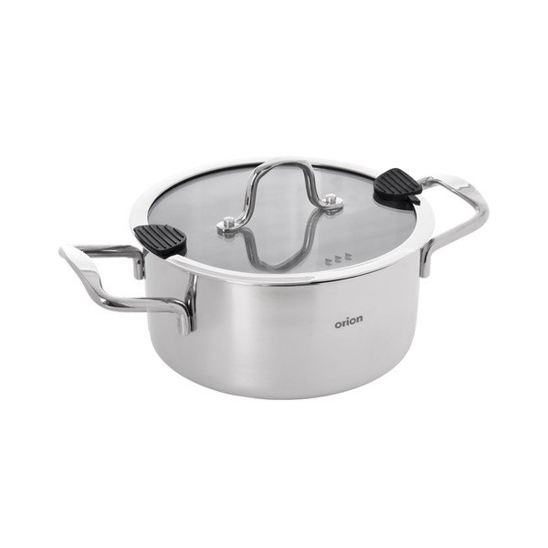 Lonac od nehrđajućeg čelika s poklopcem 3 l Venice – Orion