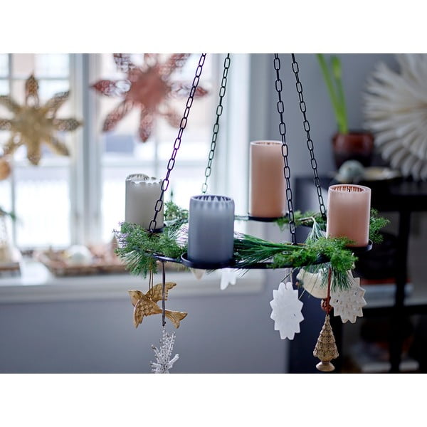 Set od 3 viseća mramorna ukrasa Bloomingville Otilde-image-1