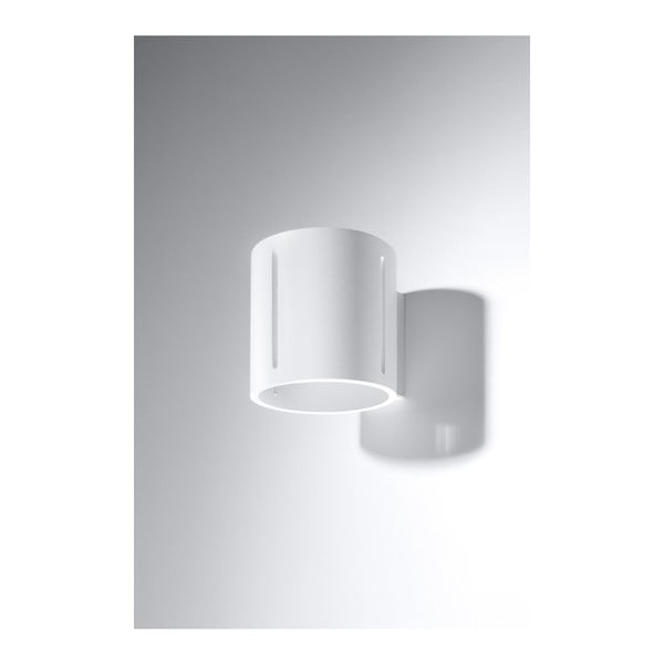 Bijela zidna svjetiljka Nice Lamps Vulco