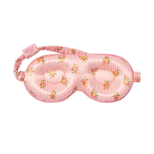 Narančasta/ružičasta svilena maska za spavanje Contour Petal – slip