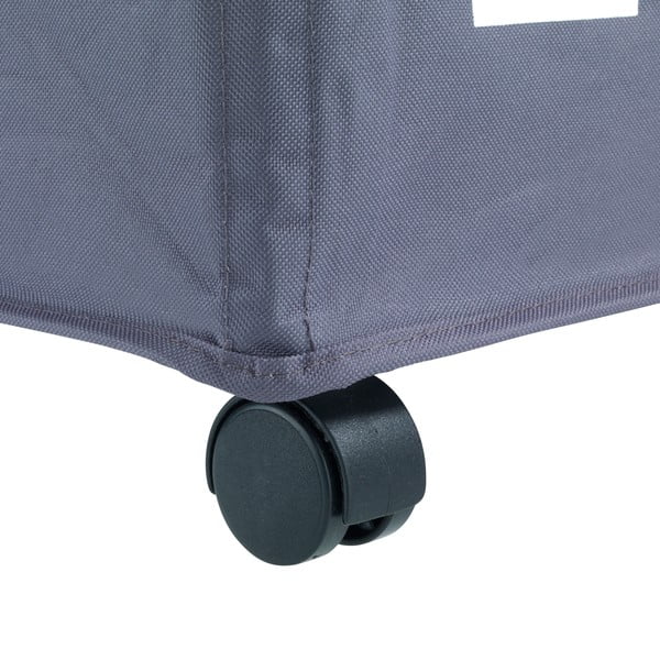 Siva košara za veš s 3 odjeljka Wenkoo Trivio, 117,6 l-image-3