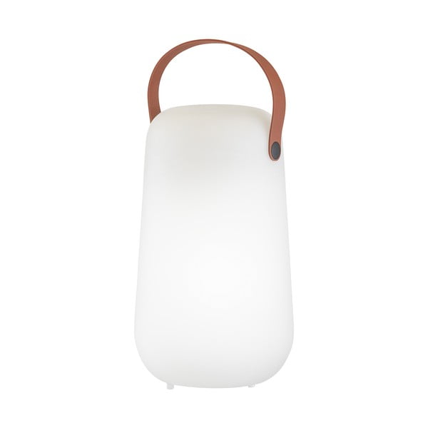Bijela/smeđa LED stolna lampa (visina 26 cm) Collgar – Fischer & Honsel