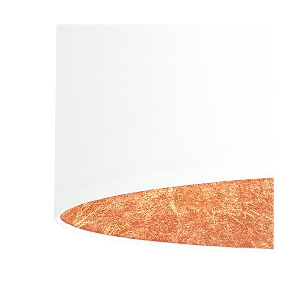 Viseća dvokraka svjetiljka u bijelo-bakrenoj boji Sotto Luce Mika, ⌀ 40 cm-image-4
