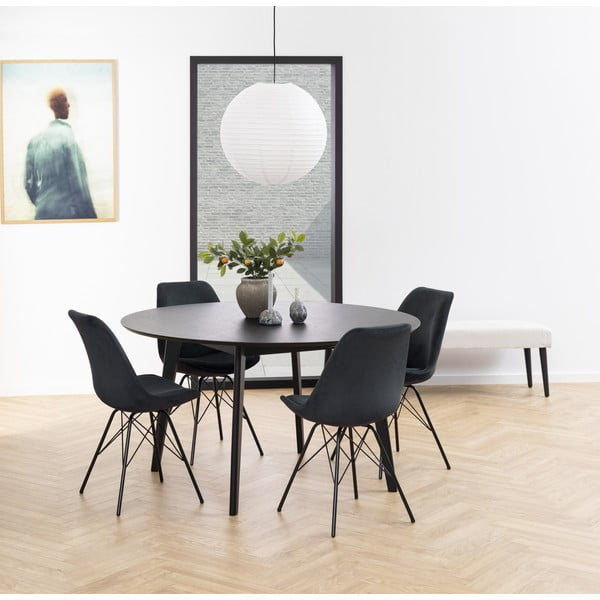 Tamno siva blagovaonska stolica Eris - Actona-image-1