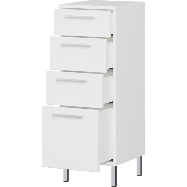 Bijeli niski kupaonski ormarić 30x86 cm Arvada - Germania-image-2