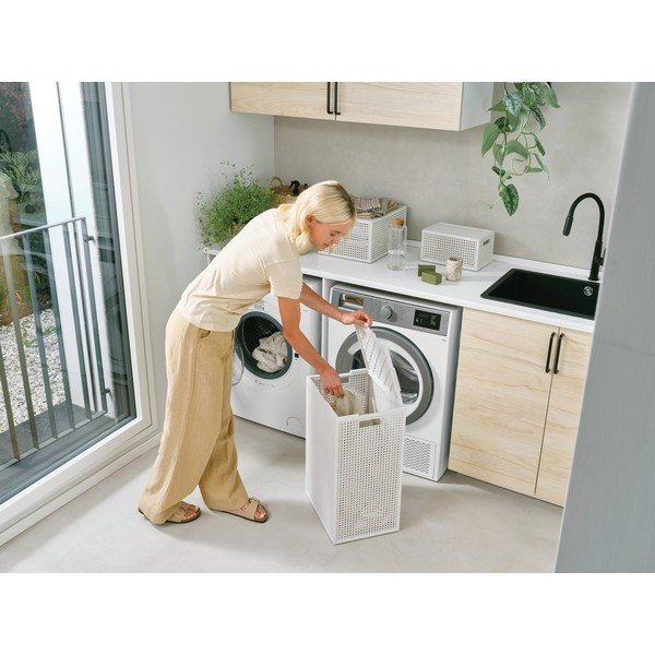 Krem košara za rublje od reciklirane plastike 60 l Kaya – Curver-image-1