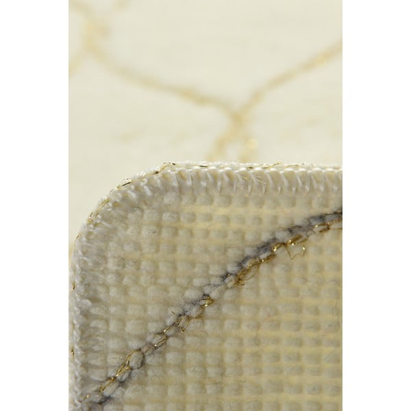 Set od 2 bež pravokutne kupaonske prostirke Foutastic Wave-image-4