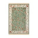Zeleni/krem tepih viskozan 160x230 cm Oriental – Nouristan