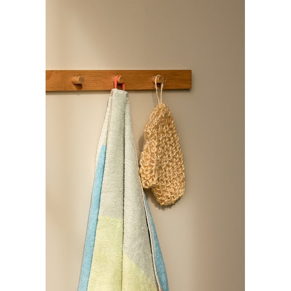 Zidna vješalica u dekoru hrasta u prirodnoj boji 40 cm Cosplay – Hübsch-image-1