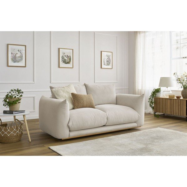 Krem sofa 193 cm Ernest – Bobochic Paris-image-1