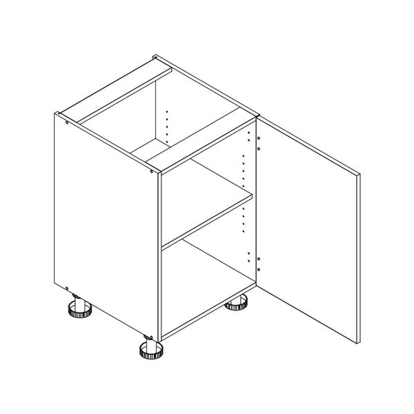 Donji kuhinjski ormarić (širina 60 cm) Aden – STOLKAR-image-2
