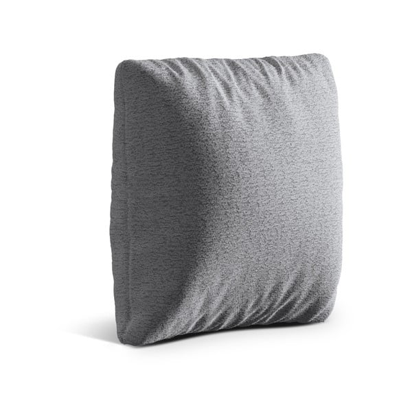 Svijetlo sivi ukrasni jastuk za sjedeću garnituru od bouclé tkanine Kemi – Cosmopolitan Design-image-1